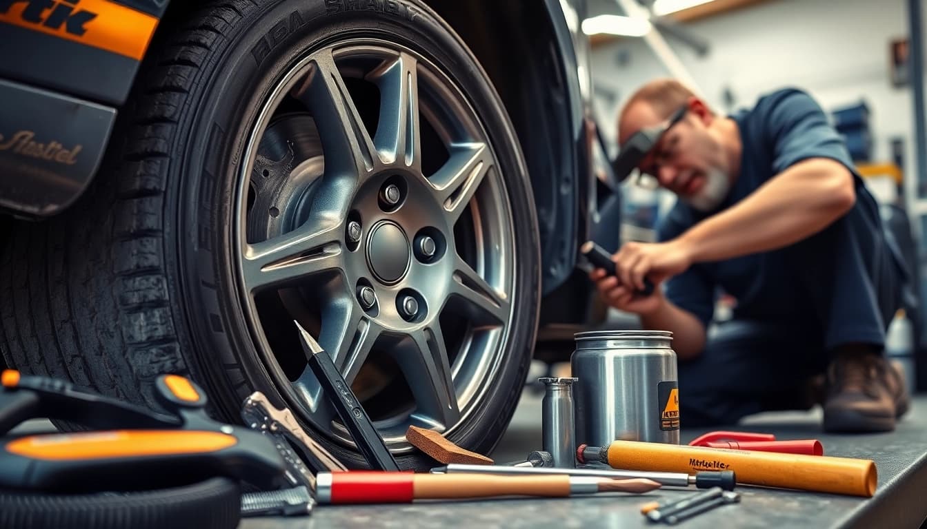 Expertentipps zur Bordsteinschaden Felge München Reparatur