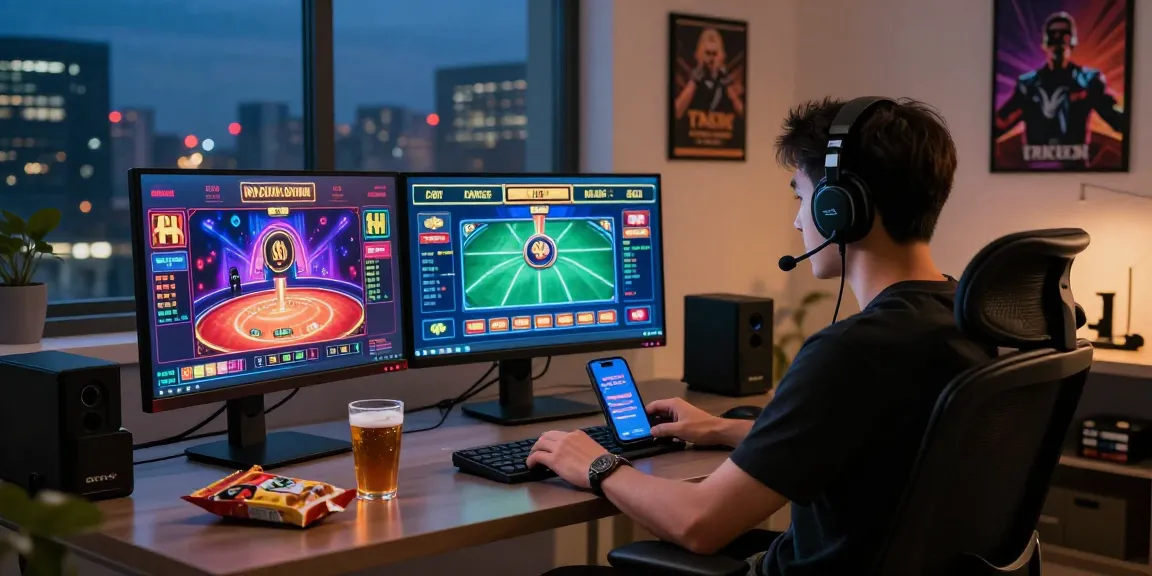 Engaging online gambling environment showcasing https://rokok88.net with vibrant games and immersive setups.