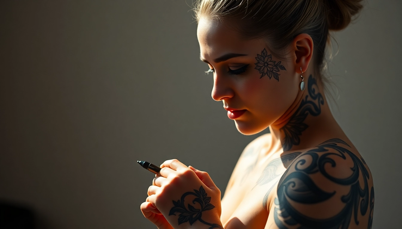 Stunning tattoo creation at Tattoo Studio München, featuring vibrant designs and skilled craftsmanship.