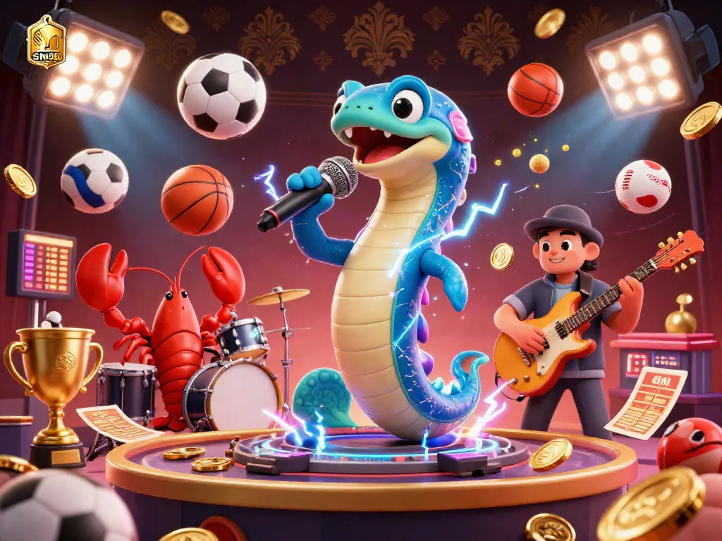 SIN88 engages players with an exciting underwater casino featuring a DJ eel and a lively band.