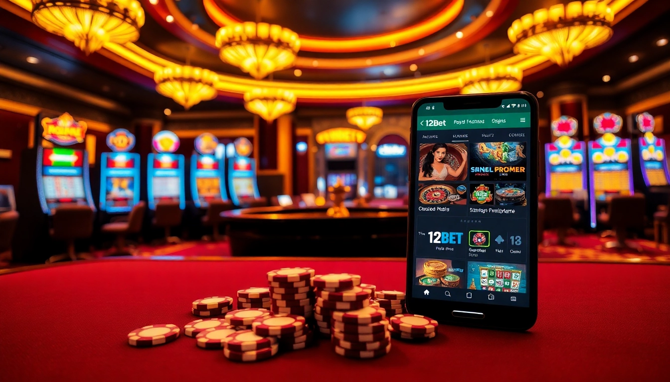 Experience the excitement of link 12bet with vibrant casino slots and thrilling betting action.