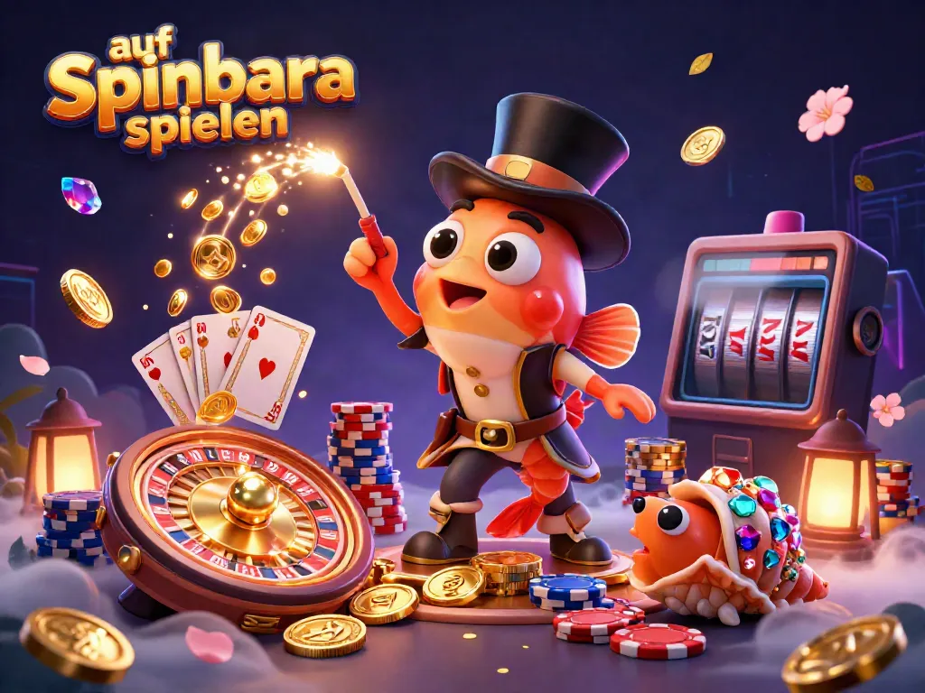 Auf Spinbara spielen und gewinnende Momente genießen mit einzigartigen Casino-Figuren.