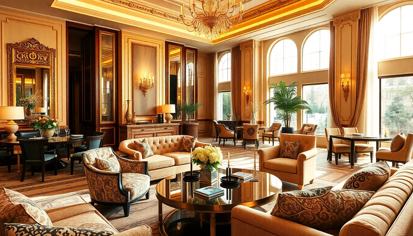Experience Luxury through an elegant decor setting that exudes comfort and opulence