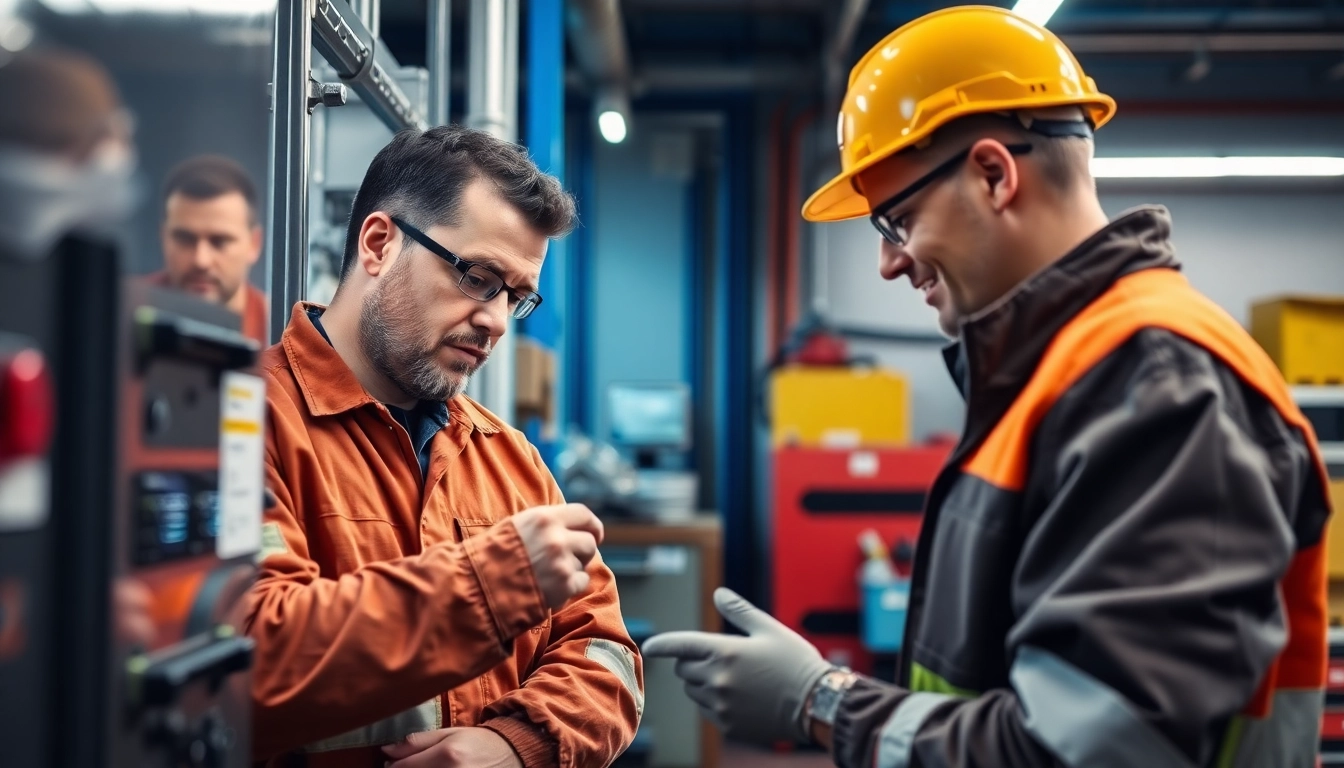 Durchführung der DGUV V3 Prüfung: Techniker prüft elektrische Geräte auf Sicherheit und Regelkonformität.