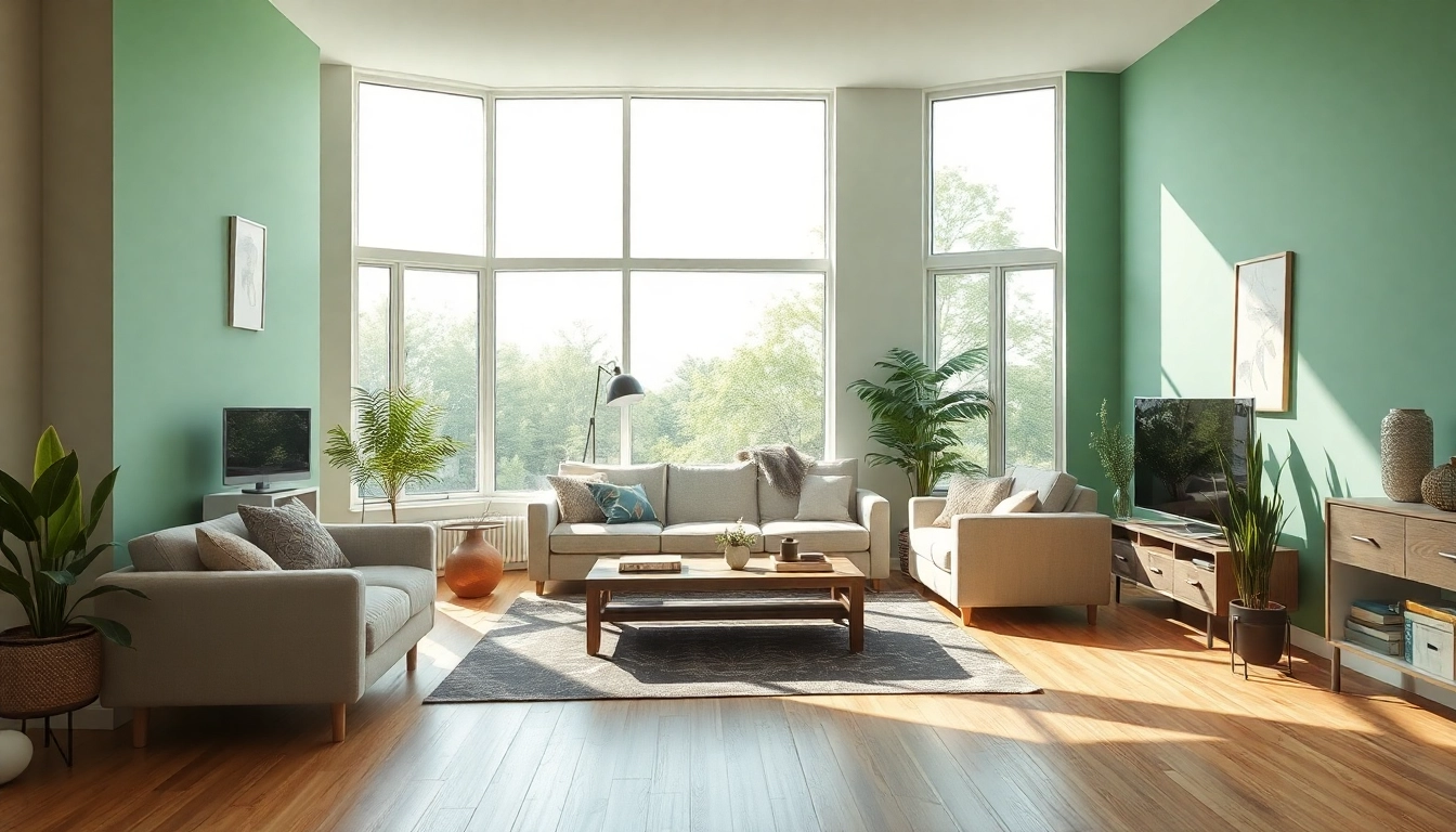 Inspiration zur Raumgestaltung: moderner Wohnraum mit natürlichem Licht und kreativer Einrichtung.