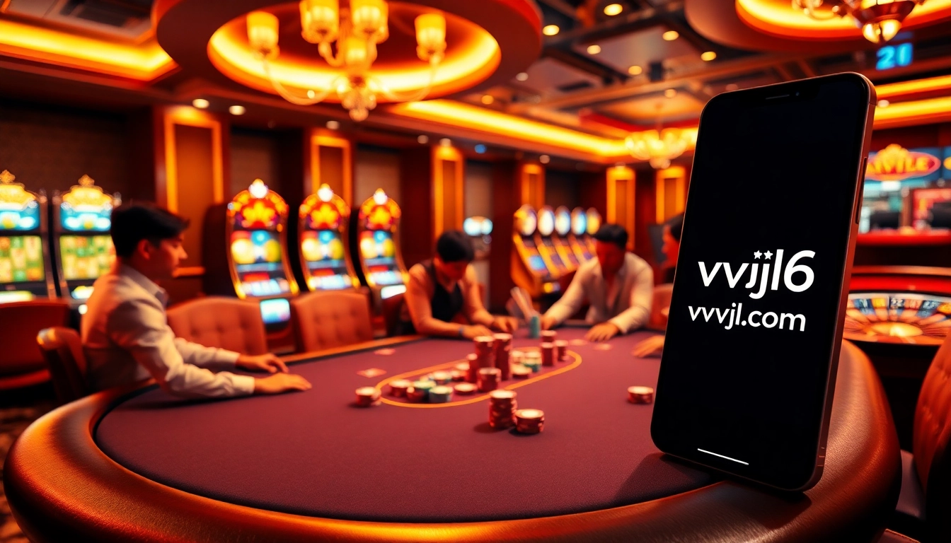 Experience luxury gaming at vvjl6 com with vibrant poker action and exciting casino ambience.