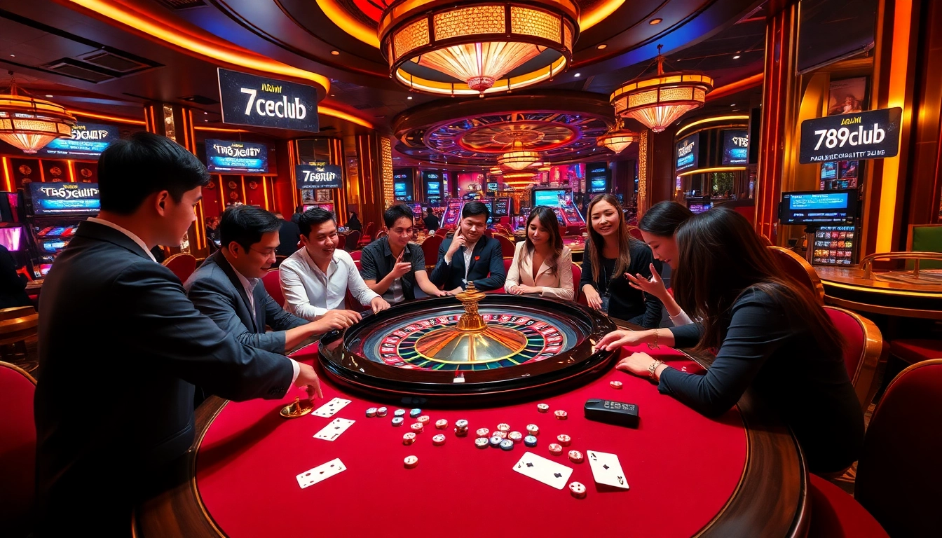 Engaging in exciting games at the casino, featuring the keyword đăng ký 789club to highlight registration opportunities.