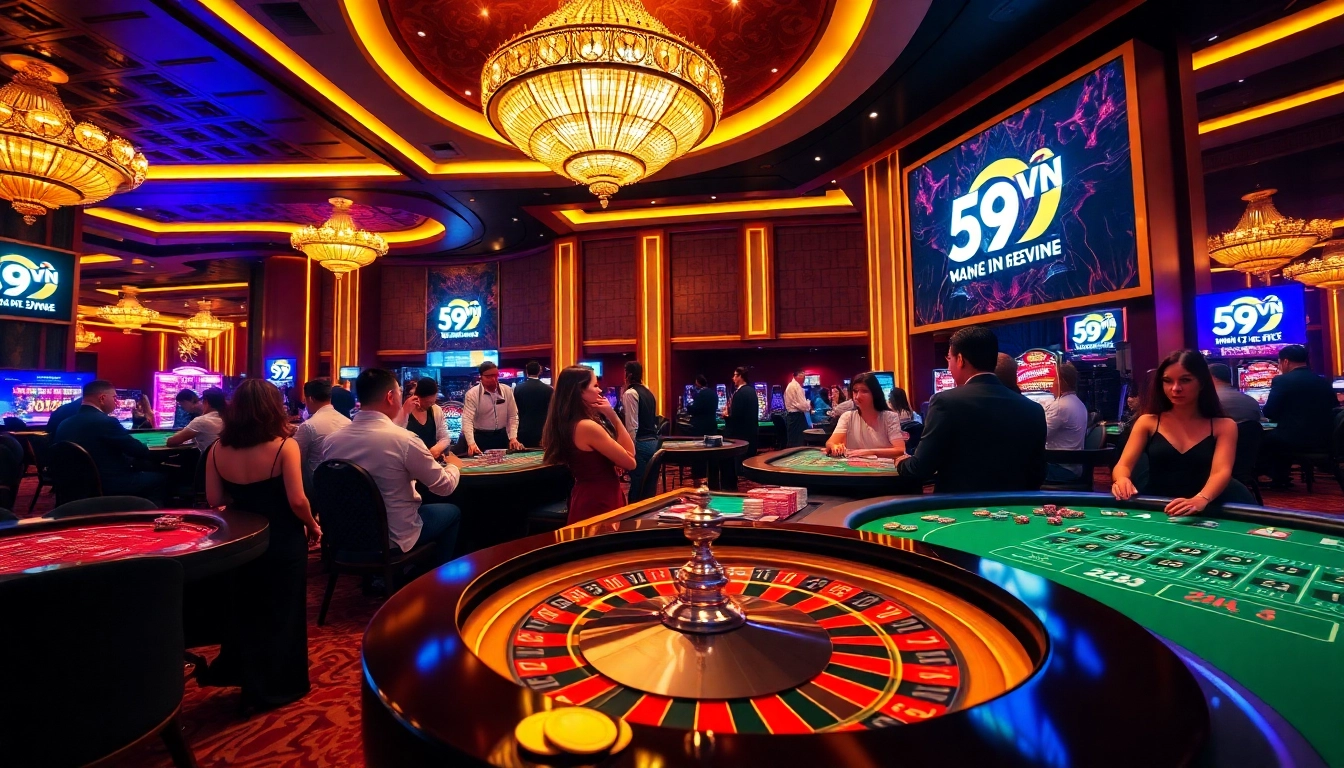 Experience the excitement of gambling at 69VN's vibrant online casino scene.